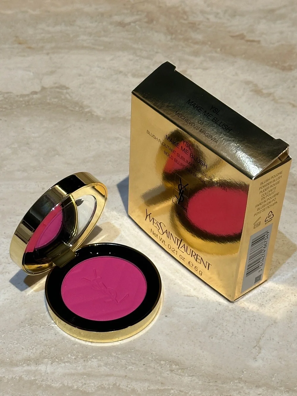 YSL Make Me Blush 03 Mischievous Magenta